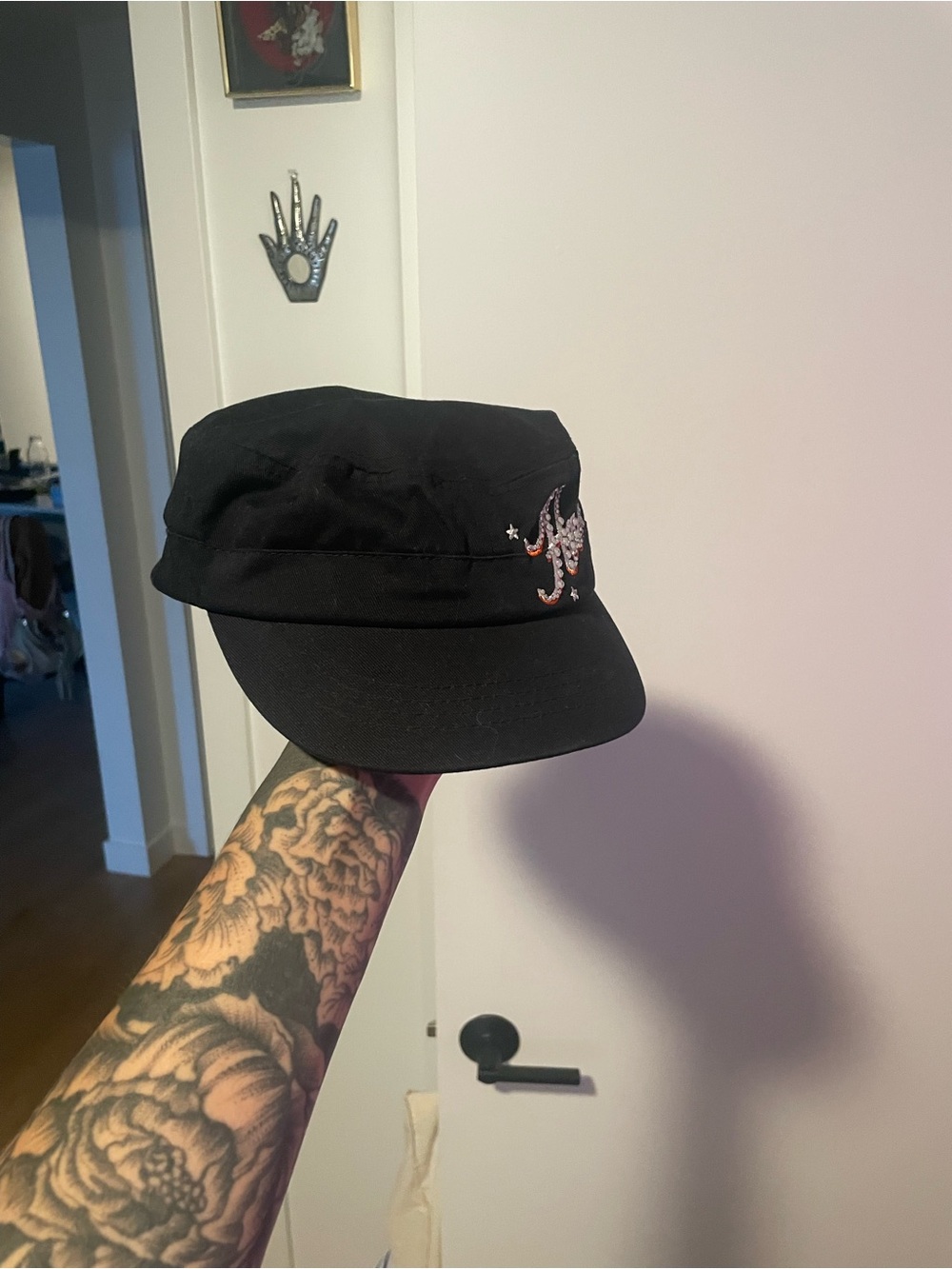 Harley Rhinestone Hat - Picture 3 of 3